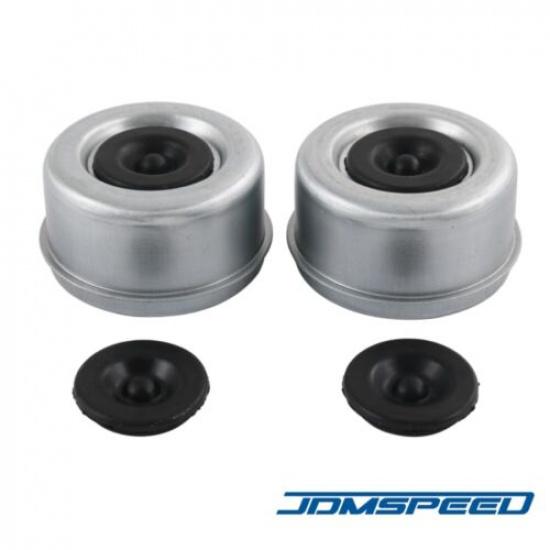 

2 Pcs 2.72 Trailer Axle Dust Cap Cup Grease Cover For RV Camper EZ Lube
