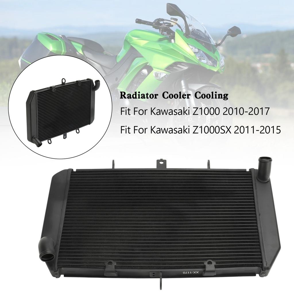 Aluminum Radiator Cooling Cooler For Kawasaki Z1000 SX 2010-2017