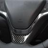 For Chevrolet Equinox 2018-2024 Carbon Fiber Interior Steering Wheel Cover Trim