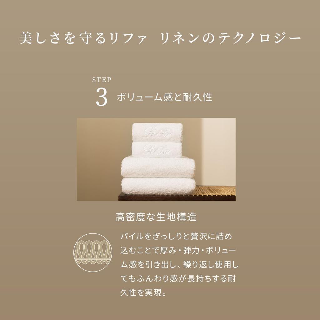 Store ReFa MINI BATH TOWEL with Shopper Bag [Official Exclusive] (Dark Gray)