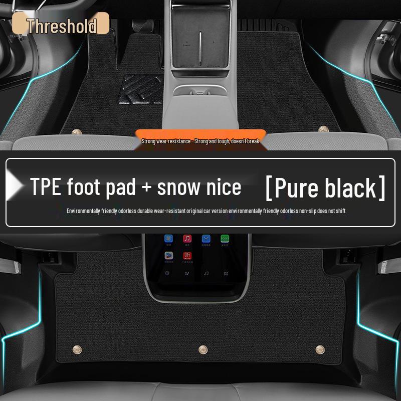 2026 Hongqi HS6 PHEV TPE Full Coverage Floor Mats - Custom Car Carpet Interior.