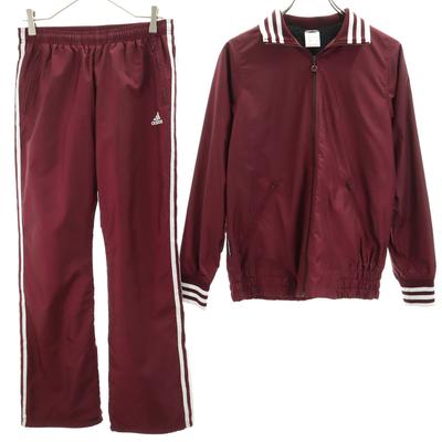Adidas Training Wear Setup L Wine-red Women Used