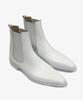 Joenshoe Classic Noir Chelsea Boots All White