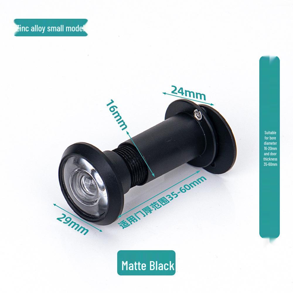 Zinc Alloy Adjustable Peephole Viewer - Anti-pry HD Cat Eye for Apartment Doors