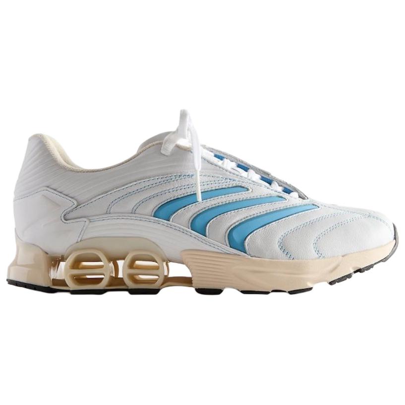 Adidas Kith X Predator Megaride White Blue Unisex Sneakers JR9208