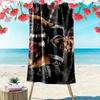 Julian Edelman Print Beach Towel, Large Soft Quick Dry Towel for Beach Camping Swimming