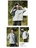 Unisex UV-Protection Hooded Ice Silk Summer Suit with Detachable Features