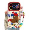 Cartoon Dog Art Design Phone Case for iPhone 17 Pro Max, Cute Unique Protective Cover, Drop Proof for 15/16 Plus