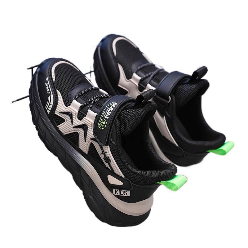 Boys' Breathable Mesh Running Shoes for Spring/Autumn 2024 - New Style for Older Children
