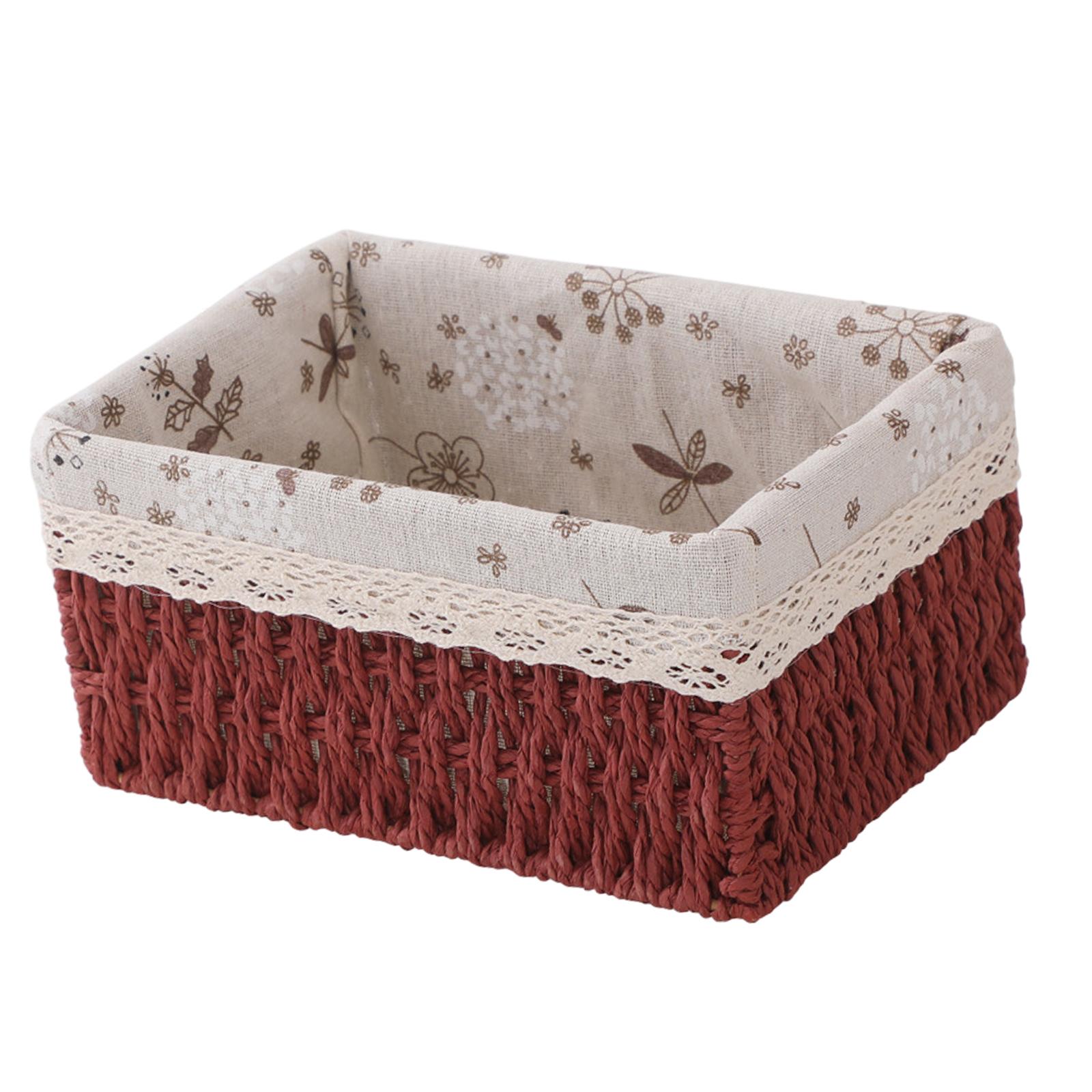 

Настольная корзина для хранения Контейнер для хранения игрушек для кухни в стиле фермерского дома, ванной комнаты