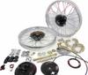 Fits For Royal Enfield Front Rear Half Width Wheel Rim + Brake Complete Set