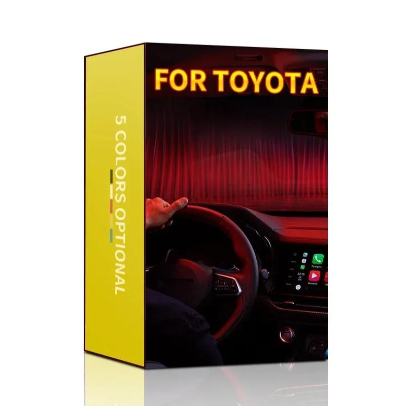 1x Car Magnetic L-shaped Car Dedicated GPS Phone Holder Emblem for Toyota TRD Chr Corolla Camry Rav4 Yaris Hilux Prius Avensis Auris