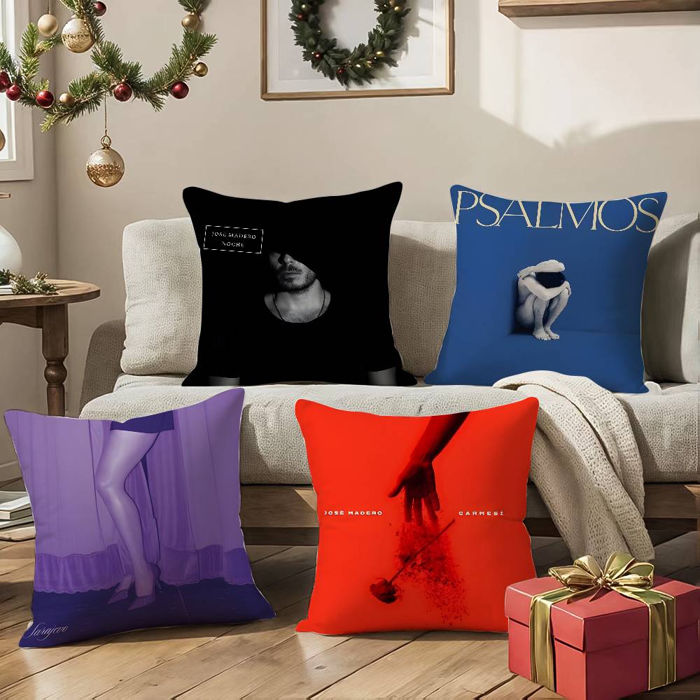 Panda Pendejo Jose Madero-Singer Pillow Case Silky elegant Comfort Sofa Bed  Invisible zipper Beach pillowcase