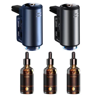 Difuzor de aer electric pentru mașină Umidificator de aerisire pentru aromă Ceață de aromoterapie Ulei din boabe de lemn Odorizant automat Parfum