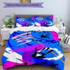 3Pcs Abstract Art Prin Printed Bedding Set, Breathable And Soft, Machine Washable, Christmas Gift, Suitable for Bedroom Decoration, 15156