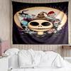 The-Nightmare-Before-Christmas Print Tapestry, Backdrop, Easy Setup, Ideal for Bedroom, Office & Living Room, with Aesthetic Wall Hanging Decor.