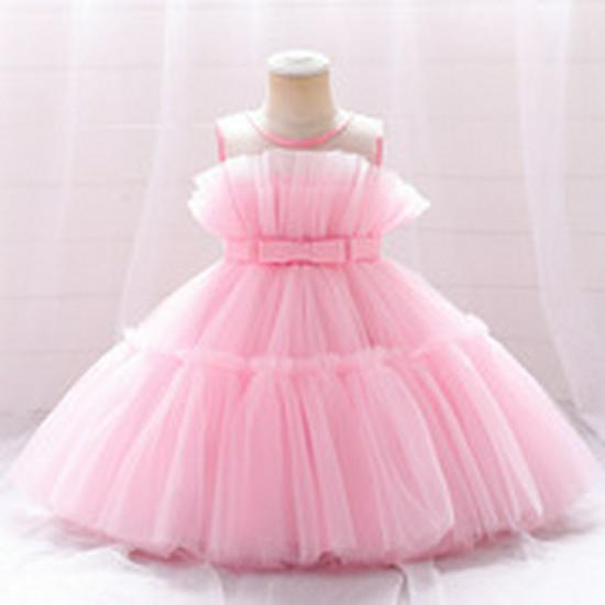 Cross-Border Baby Girl Mesh Princess Gown