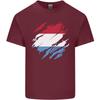 Torn Flag Luxembourg Unisexs Light Cotton TShirt