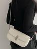 Einfarbige PU-Leder-Schultertaschen für Damen Trendige Einfache Mode Damen Hand-Handtaschen Luxuriöse Damen Achseltaschen