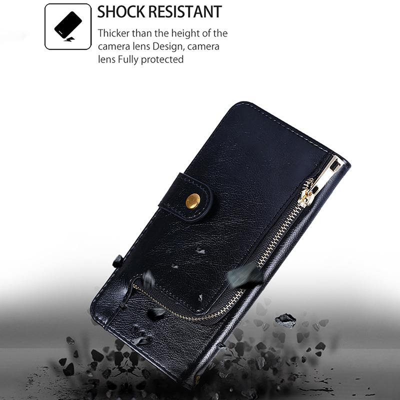 For Xiaomi Civi 4 Pro 5G/14 Civi 5G Case PU Leather Zipper Wallet Anti-Scratch Phone Stand Cover