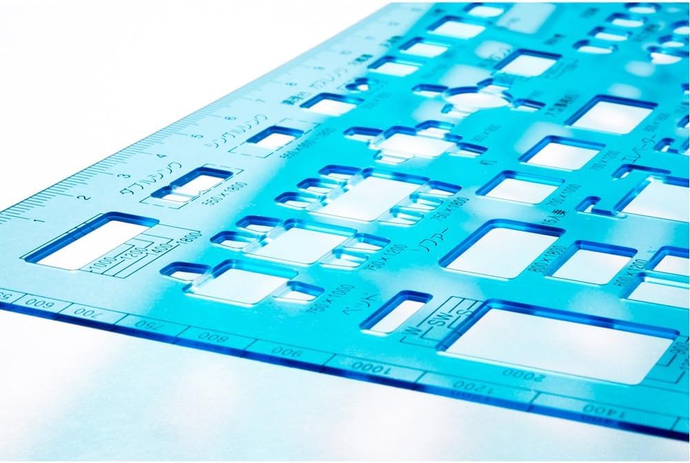 STAEDTLER Interior Layout 1 976 07 Template, Ruler, piece,