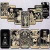 NH48 Witch Divination Tarot Moon Phone Case for OPPO A40 A60 A80 A15 A16 A16K A12 A17 A17K A54 A54S A53 A53S A55 A56 A57 A98 F23