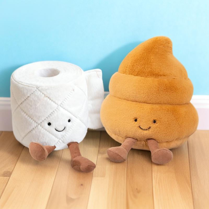 Lustiges Realistisches Toilettenpapier Plüschtier Toilettenabzieher Kacke Design Für Jungen Mädchen Kinder Humorvolles Scherzgeschenk Neuheit Gag Geschenk Id