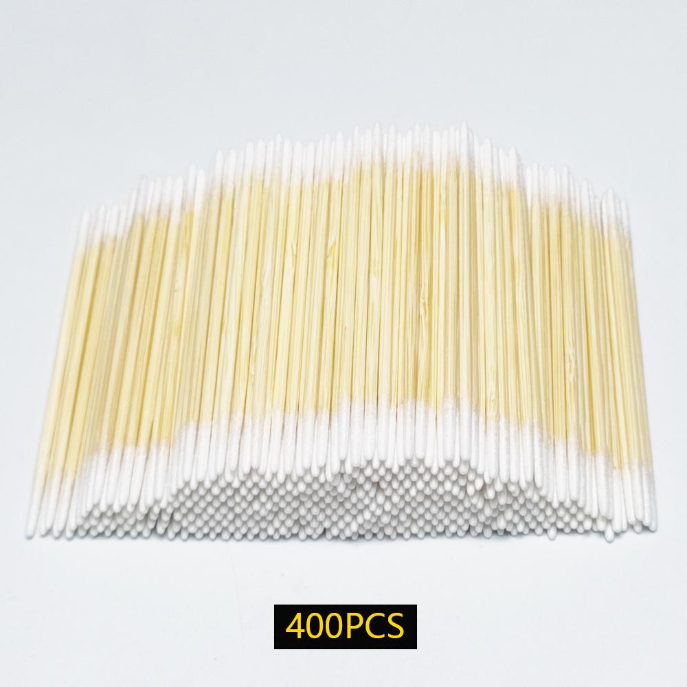 Microblading Cotton Swab with Wood Sticks Cotton Swabs Pointed Tip Dual-ended Cotton Tipped Applicator Makeup Remover