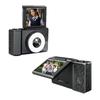 Cross-Border Flip Screen Mirrorless CCD Digital Camera with HD Video, 5MP, and LED Fill Light.