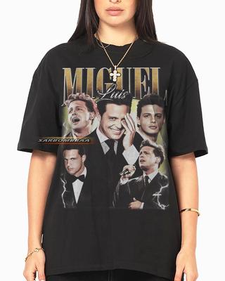 Luis Miguel Graphic T-Shirt, Vintage Style Unisex Streetwear