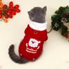 Winter Warm Thick Sphynx Cat Coat with Buckle Christmas Pet Clothes for Cats Gotas Kitten Siamese Coats mascotas Clothing Outfit
