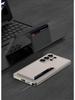 Samsung S25 Ultra High-End Business Leather Case with Card Holder & Stand