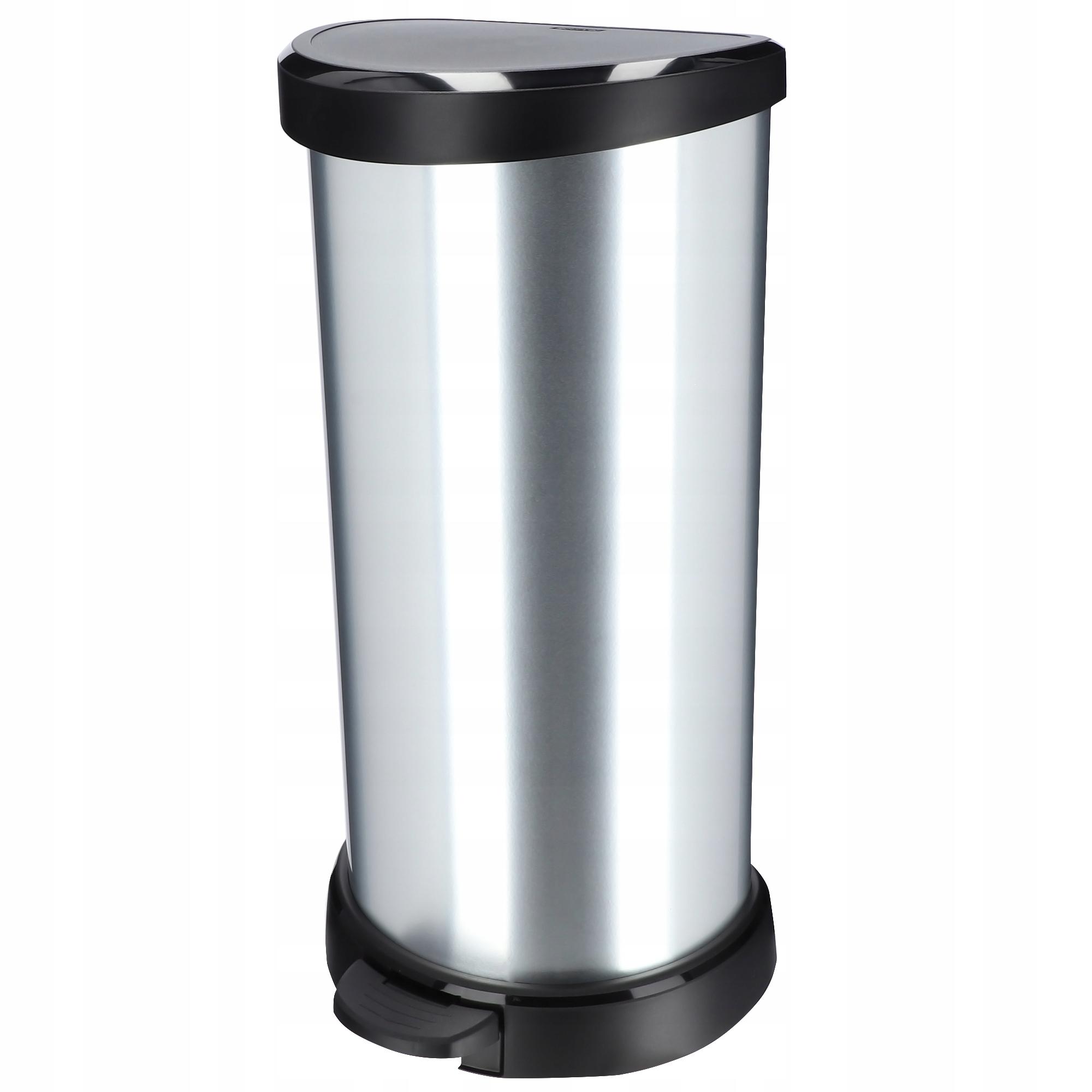 Keter Iberia Cubo Pedal Metal Bin Curver Metal 40 L - Imagen 3