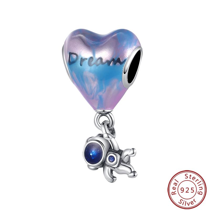 Air Balloon Series Copper Rocket Colorful Cute Romantic Charms Beads 3Mm Diy Fine Jewelry Making