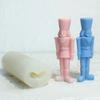 3D Nutcracker Silicone Candle Mold Christmas Decor Silicone Mold DIY Dinner Soy Wax Silicone Mould Christmas Scented Ornaments