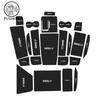 For Geely EX5 Galaxy E5 Rubber Mat Door Groove for EX5 Anti-slip Cup Cushion Gate Slot Coaster Dust-proof Car Accessories