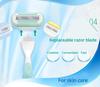 Gillette Razor Blades Venus Aloe 5 Layers Shaving Blades Suitable for Sensitive Skin 2pcs Soap Bar Suit for All Venus Holders