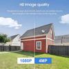 4K 8MP Bezprzewodowa zewnętrzna kamera Wi-Fi Solar 4G Sim Nadzór Podwójny ekran Wodoodporny panel IP Wideo CCTV Kamery zasilane energią słoneczną