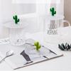 4 Pcs Silicone Glass Cup Covers, Reusable Anti-dust Cup Cover, Food-grade Drink Coffee Beer Mug Wine Glass Creative Cute Cactus