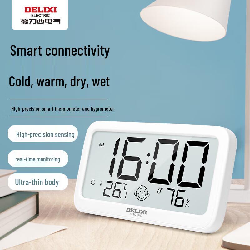 DELIXI ELECTRIC Smart Digital Thermohygrometer & Thermometer Collection