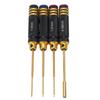 4Pcs RC Screwdriver Socket Hex Aluminium Alloy Repair Maintenance Tool Set Kit for Toy Model