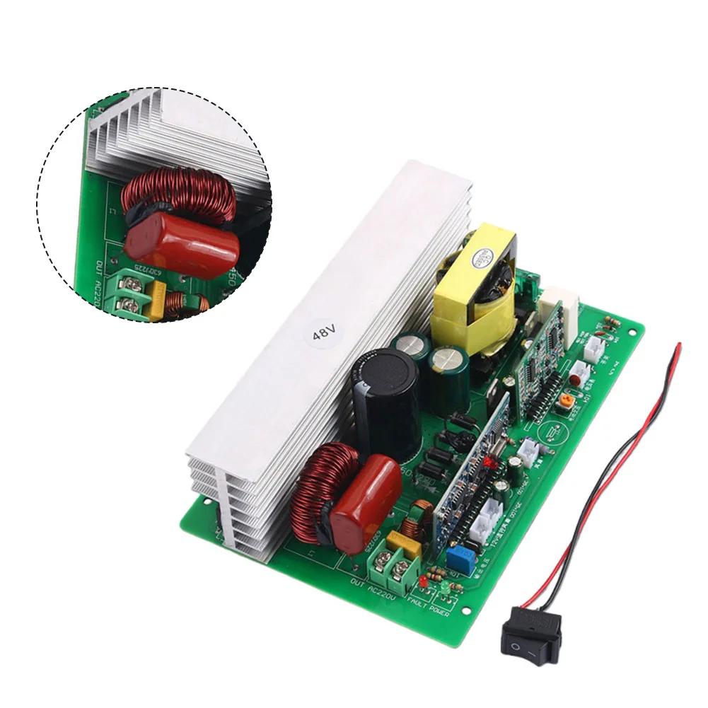 1PC 1000W EG8010 Pure Sine Wave Inverter IGBT 27A 600V Transistors DC48V To AC220V Power Converter Boost Converter 171*119*52mm