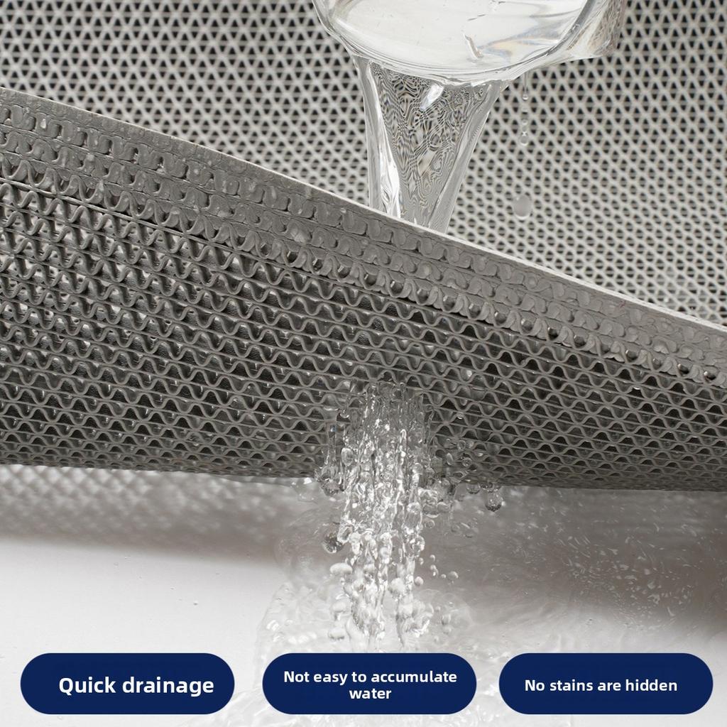 PVC Door Mat Heavy Duty Entrance Rug Non Slip Waterproof Indoor Outdoor Floor Mat Dirt Trapper Easy Clean Commercial Home Large