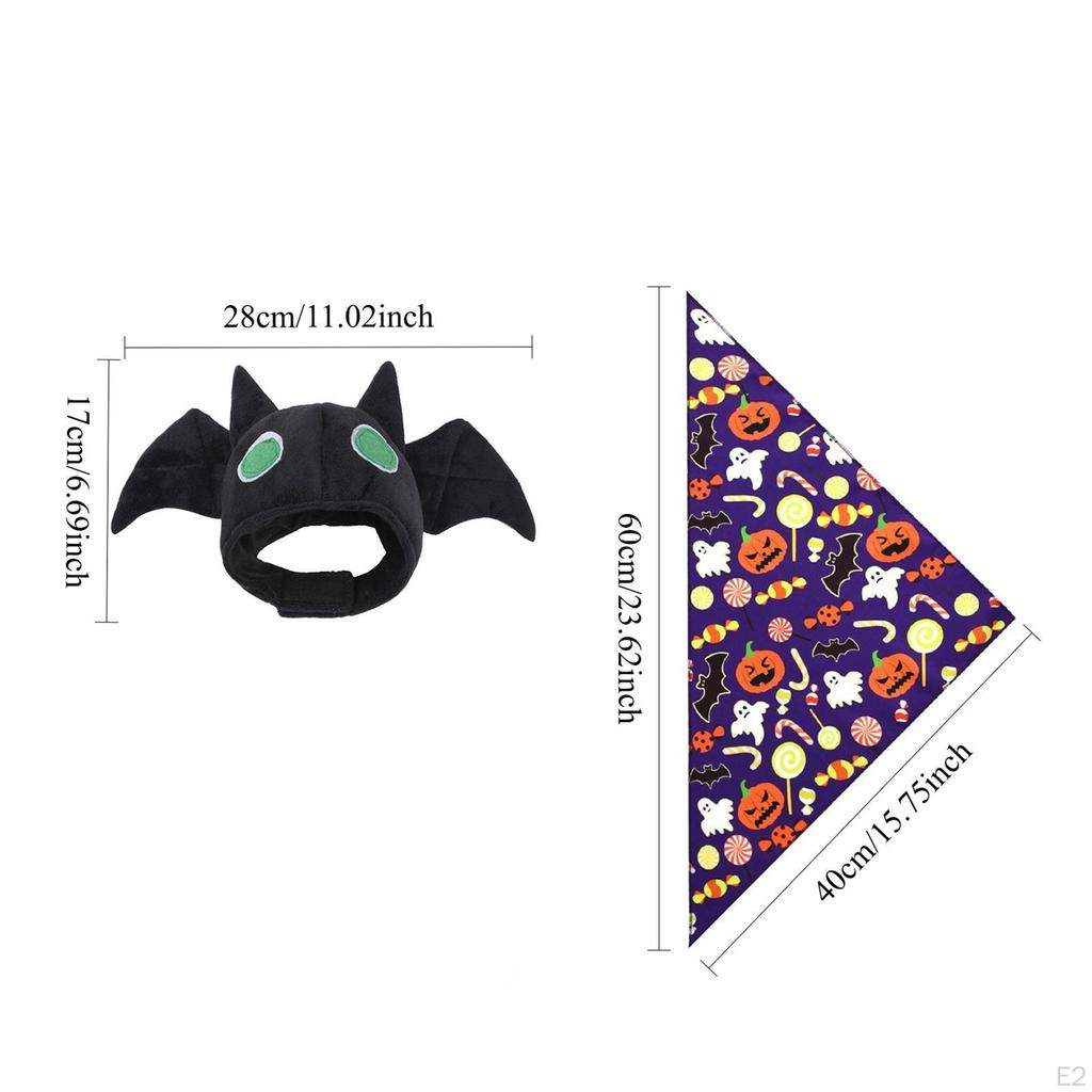 Halloween Goose Outfit Clothes Hat Scarf, Fits 23" H Statue, Decor Costume for Party