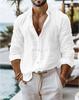 Men's Shirt Casual Style Long Sleeve Business Casual Shirt