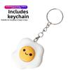 Lightweight Fidget Key Chain Smooth Surface Keychain Fidget  Leisure Time Use