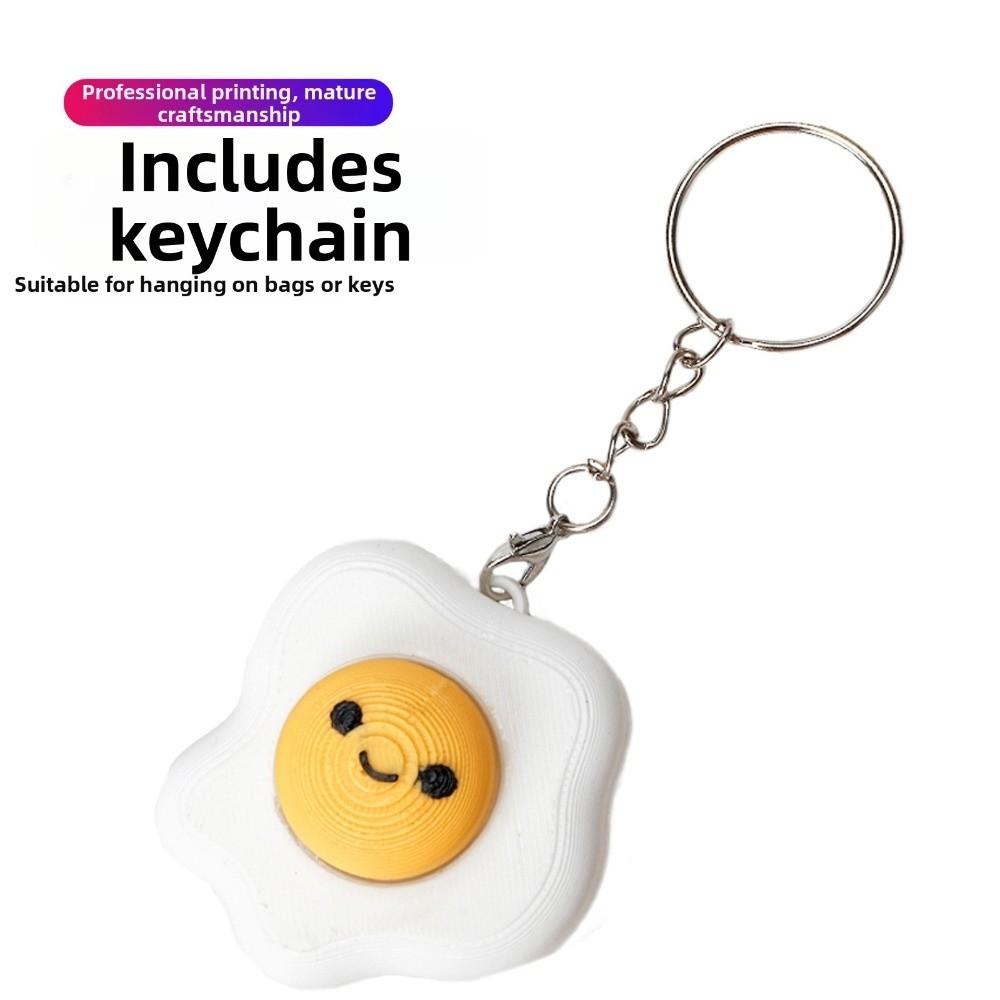 Lightweight Fidget Key Chain Smooth Surface Keychain Fidget  Leisure Time Use