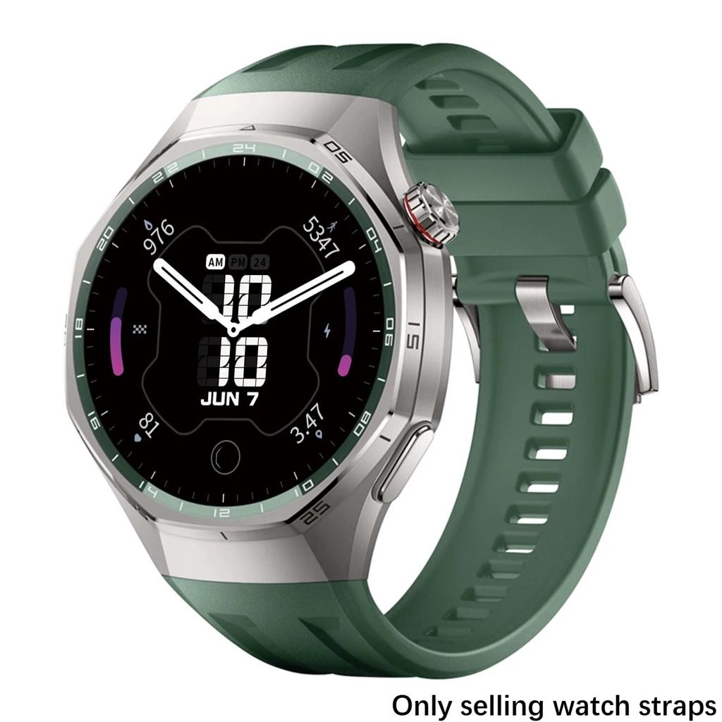 No Gaps Silicone Strap for Huawei Watch GT6 Pro 46mm Offical Soft  Adjustable Sport Straps for GT6Pro 46mm Quick Release Band