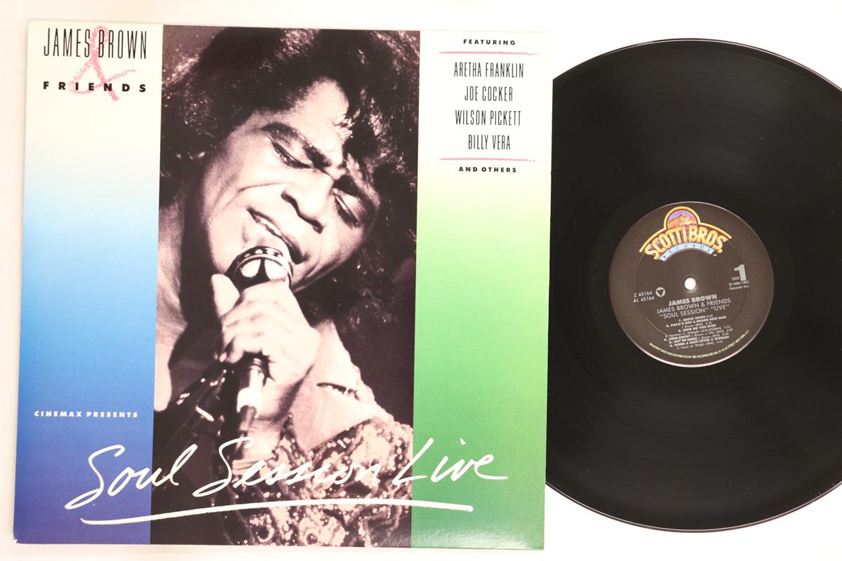 

LP Record JAMES BROWN - Soul Session Live Z45164 SCOTTI BROS 1989 US Soul/Funk Used