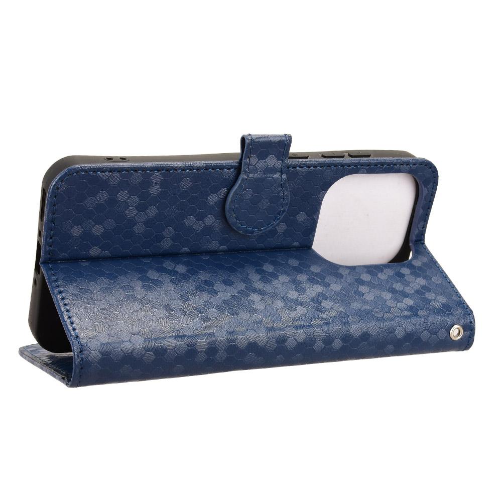 For Oppo Find X9 5G Wallet Case Dot Pattern Imprint PU Leather Phone Cover with Wrist Strap